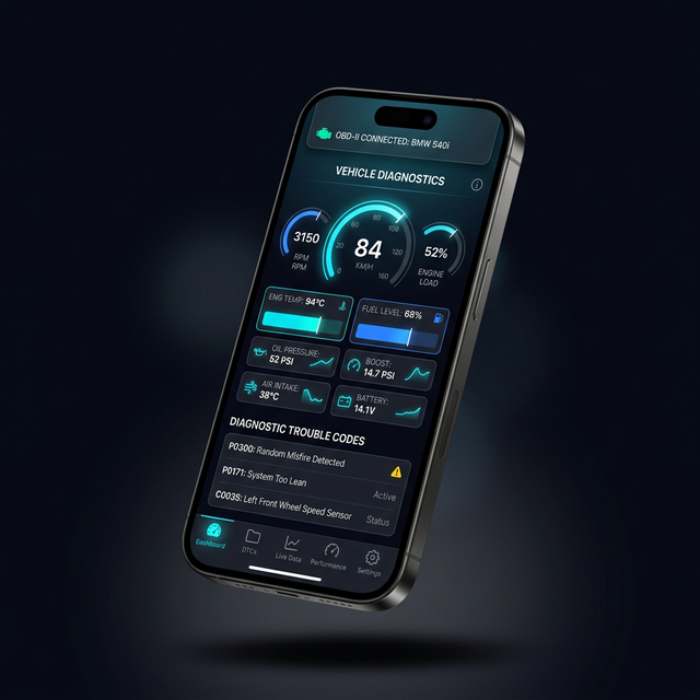 OBD Scan Pro App Screenshot